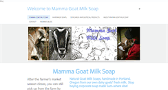 Desktop Screenshot of mammagoat.com